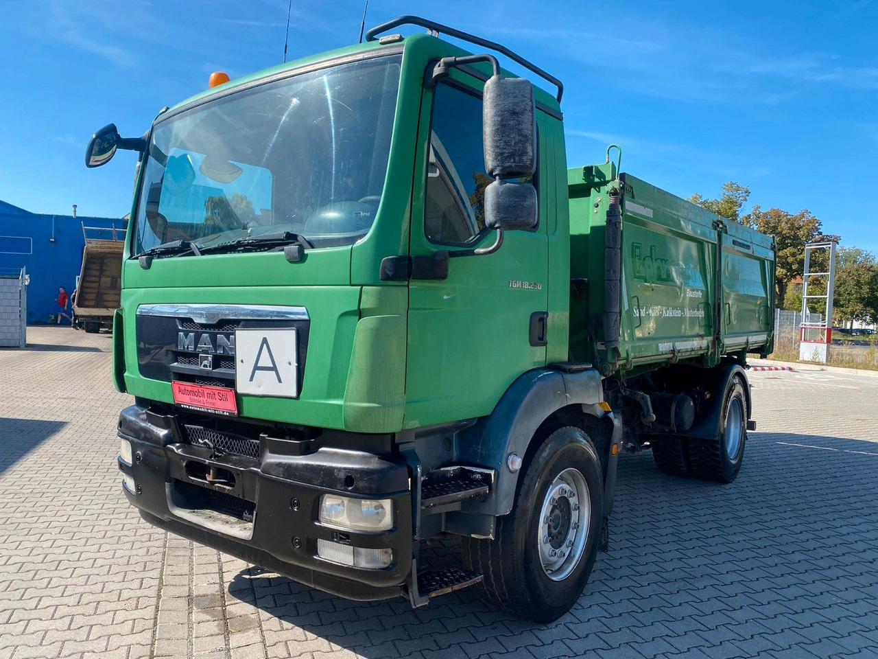 MAN TGM 18.290  4X4 ALLRAD KLIMA DREISEITENKIPPER - crédit-bail MAN TGM 18.290  4X4 ALLRAD KLIMA DREISEITENKIPPER: photos 22