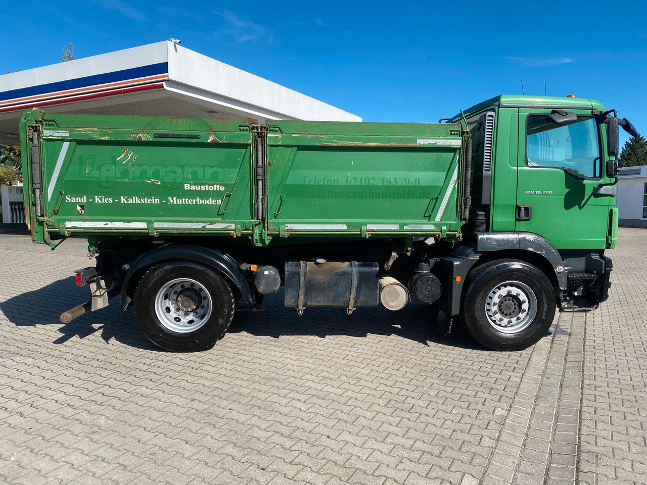MAN TGM 18.290  4X4 ALLRAD KLIMA DREISEITENKIPPER - crédit-bail MAN TGM 18.290  4X4 ALLRAD KLIMA DREISEITENKIPPER: photos 19