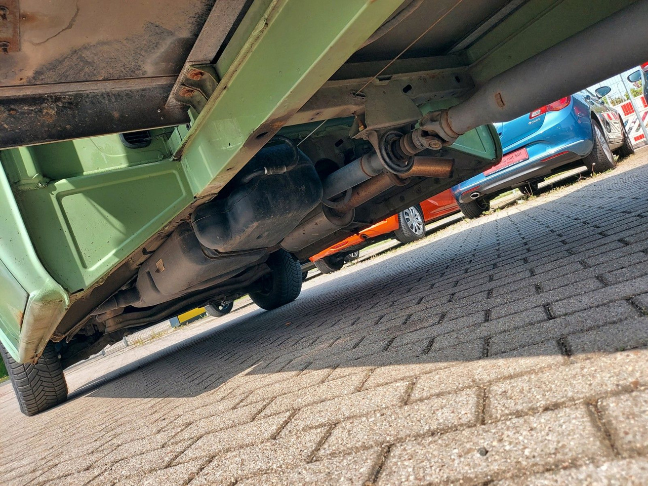 Utilitaire plateau baché, Utilitaire double cabine Mercedes-Benz Sprinter II Pritsche/DoKa 313 CDI KLIMA 7 SITZE: photos 22