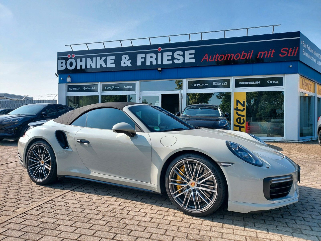 Voiture Porsche 911 Turbo S Cabriolet ACC Bose Sitzlüft Garantie: photos 16