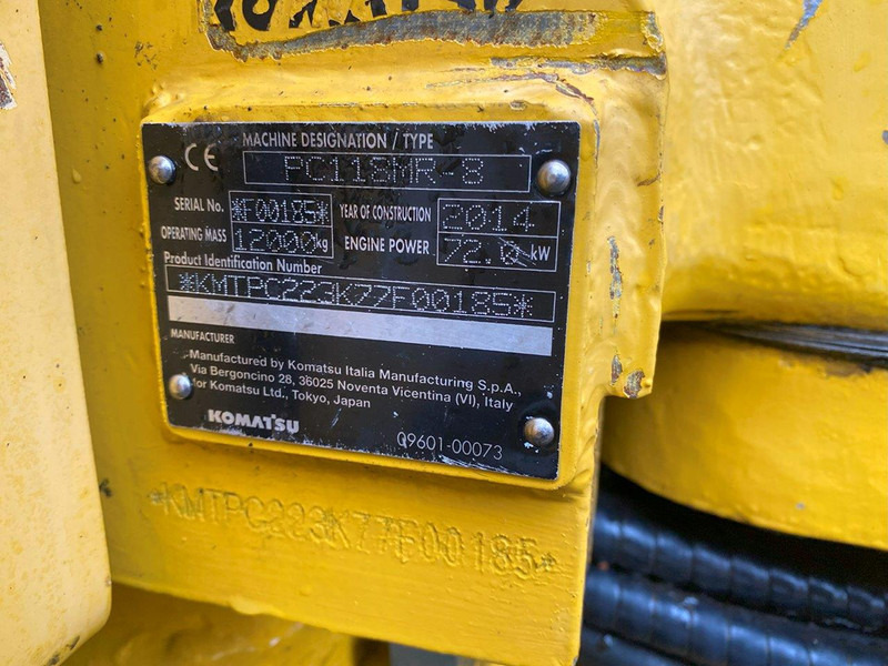 Komatsu PC118MR-8 NVT - crédit-bail Komatsu PC118MR-8 NVT: photos 13