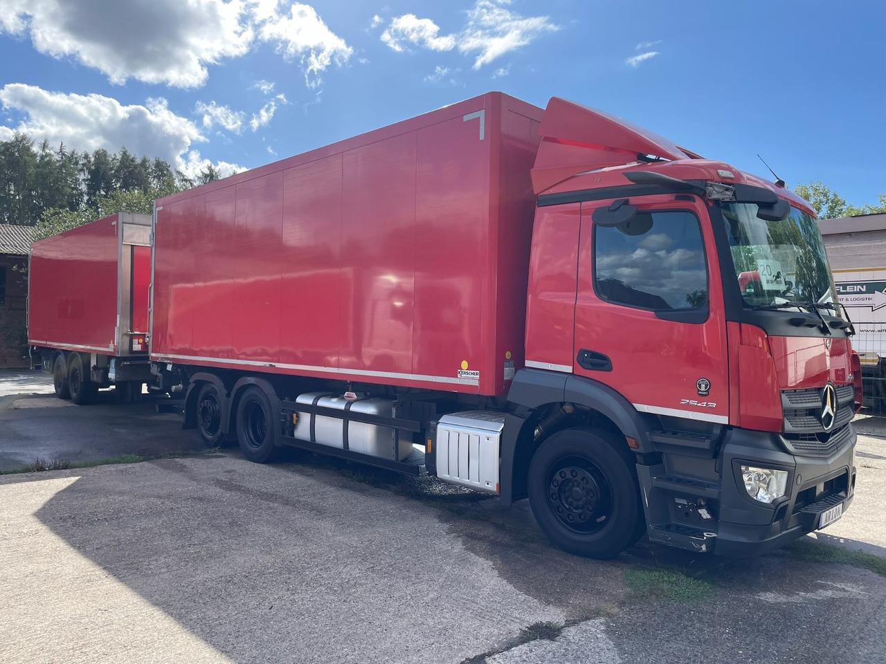 Camion frigorifique Mercedes-Benz Actros 2543 6x2 Kühlkoffer/CARRIER/KERSCHER/EU6d: photos 1