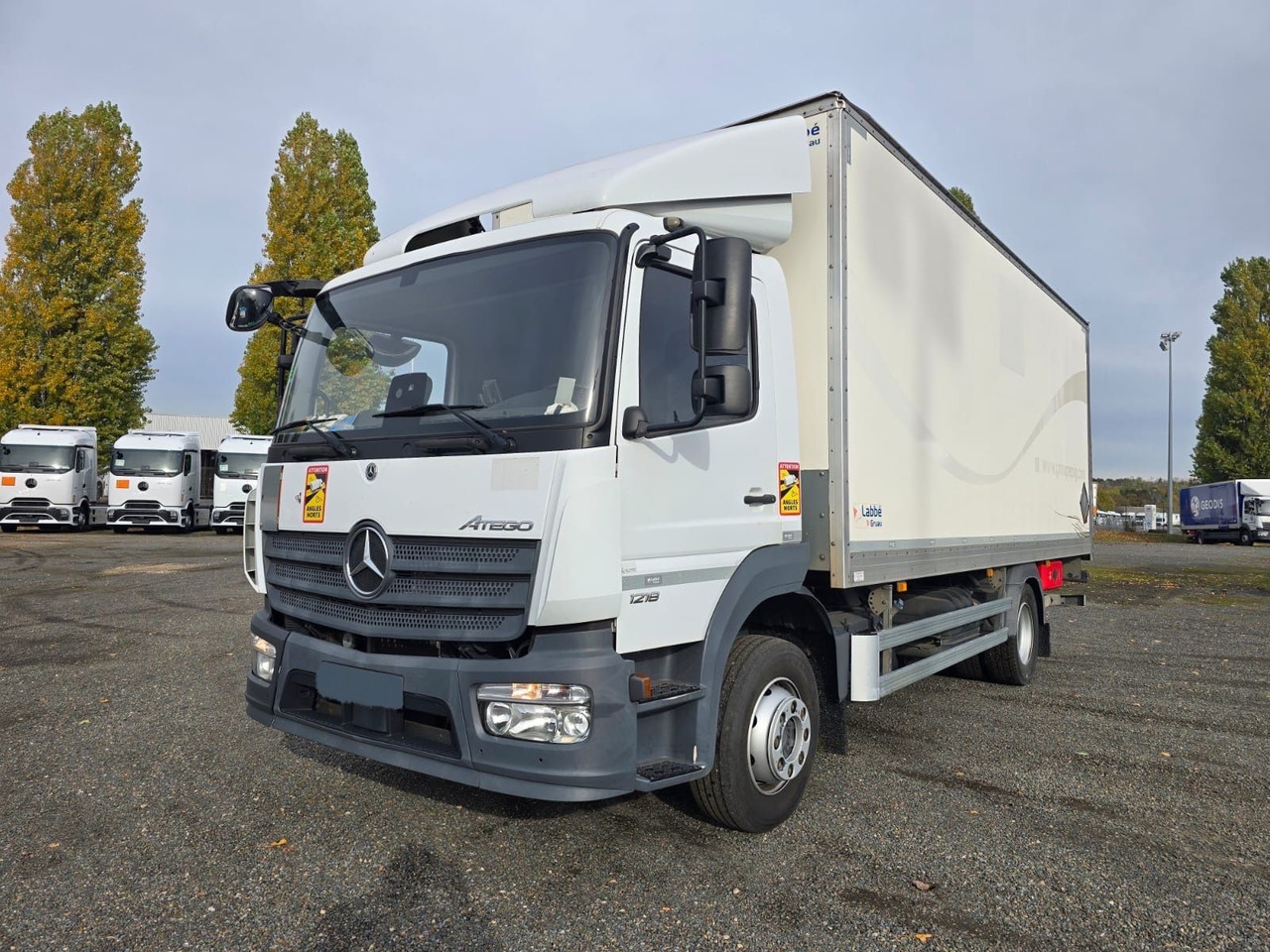 Mercedes-Benz Atego 1218 4x2 Koffer/FULL-ADR/EXIII/LBW/AC/EU6d - Camion fourgon: photos 2 Mercedes-Benz Atego 1218 4x2 Koffer/FULL-ADR/EXIII/LBW/AC/EU6d - Camion fourgon: photos 2