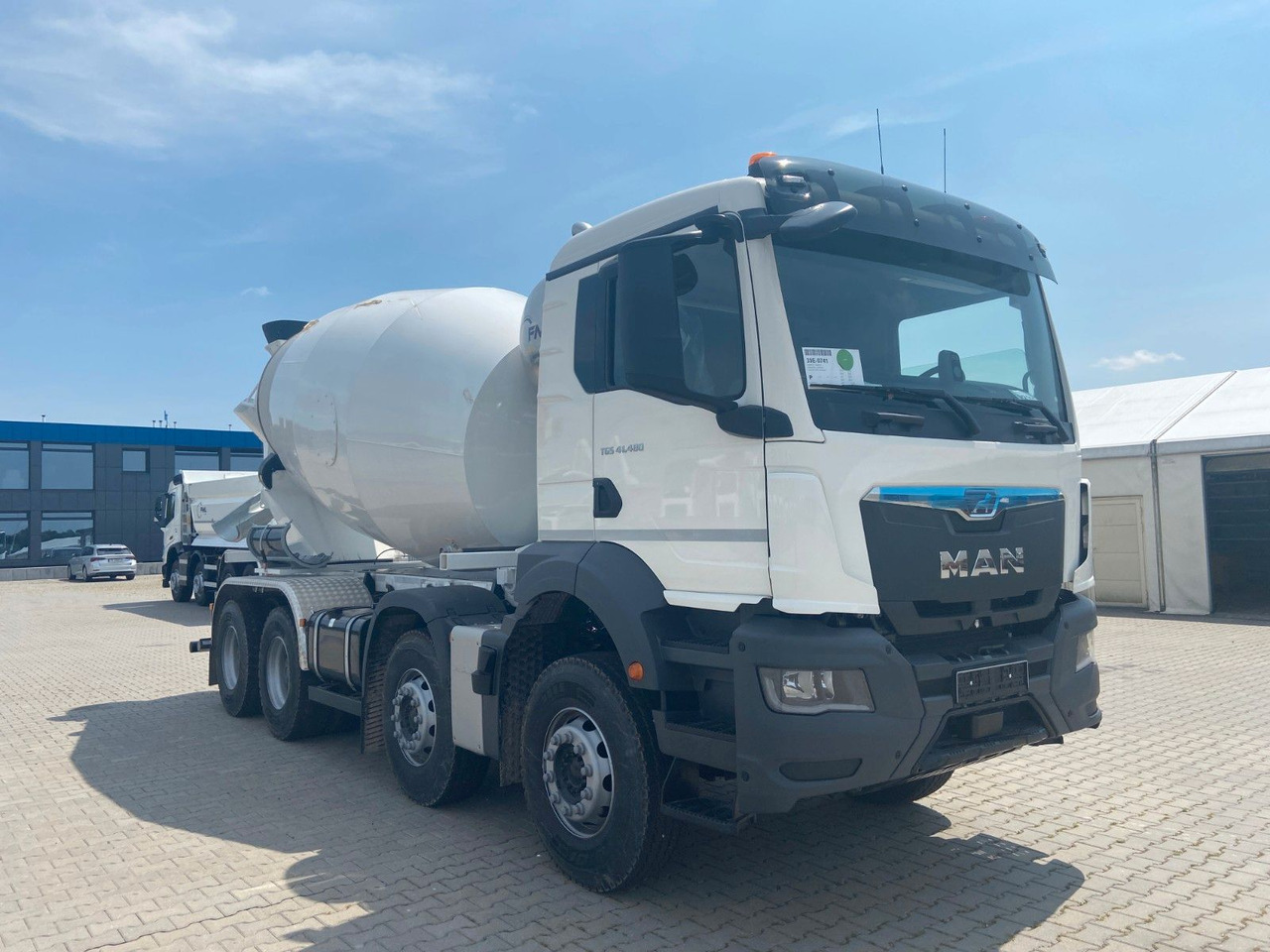 MAN TGS 41.480 RETARDER GSR WECHSELSYSTEM - Camion malaxeur: photos 2 MAN TGS 41.480 RETARDER GSR WECHSELSYSTEM - Camion malaxeur: photos 2
