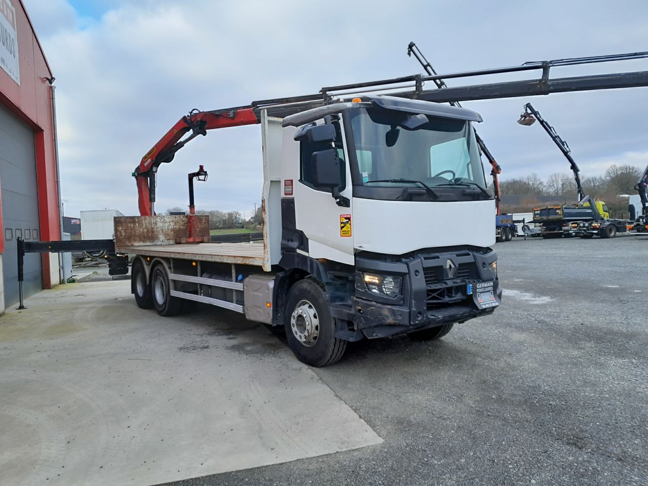 Renault C430 6x4 Standard platform Truck - Camion plateau, Camion grue: photos 2 Renault C430 6x4 Standard platform Truck - Camion plateau, Camion grue: photos 2