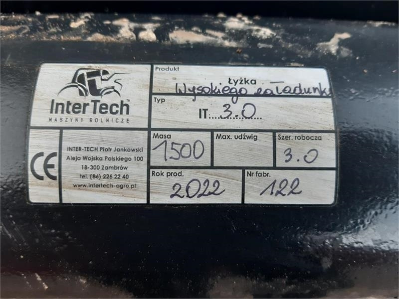 Inter-Tech højtipskovl inter-tech 3 meters - Godet pour chargeur: photos 4 Inter-Tech højtipskovl inter-tech 3 meters - Godet pour chargeur: photos 4