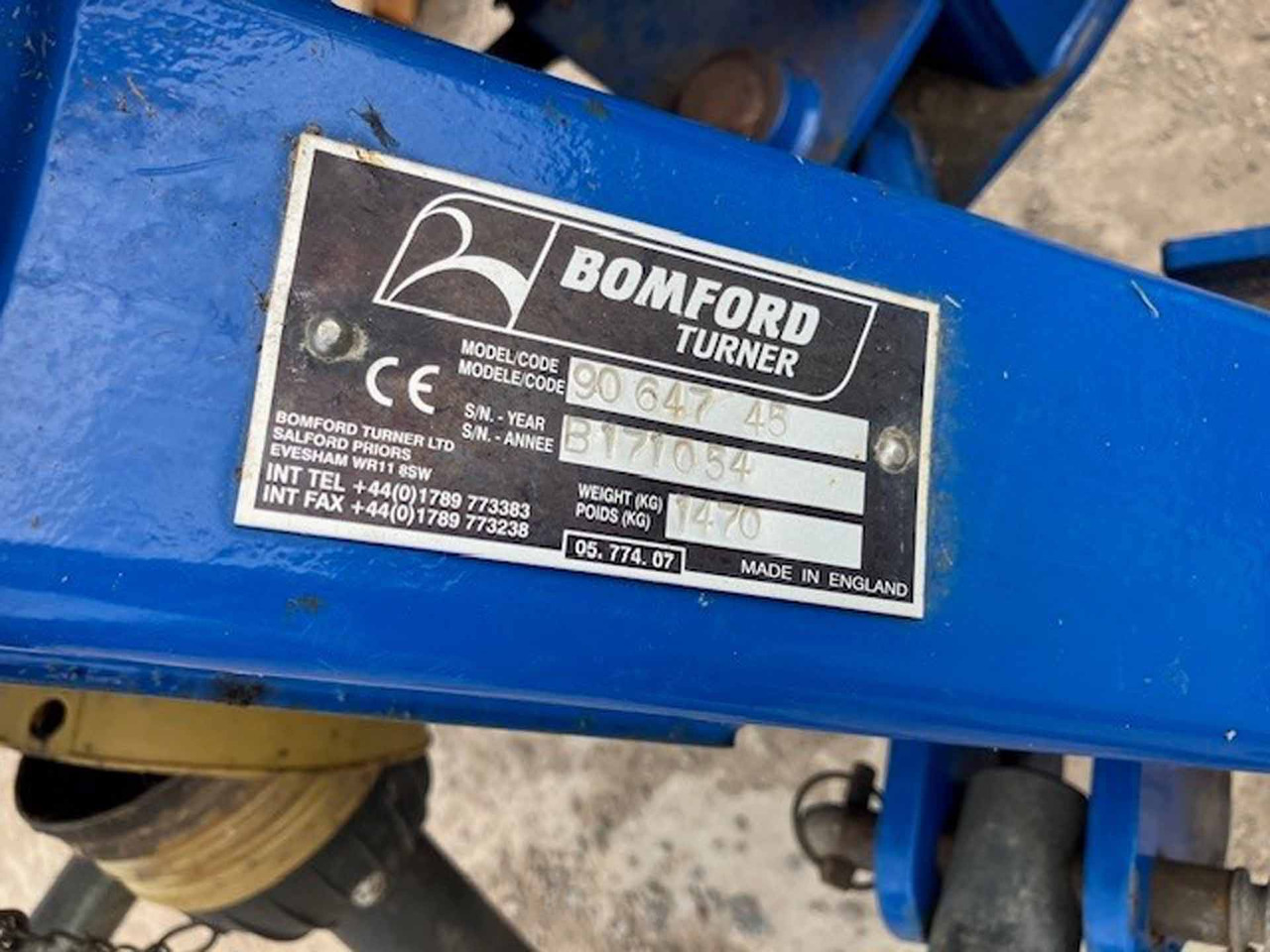 Bomford Hawk 6.5 - Epareuse: photos 5 Bomford Hawk 6.5 - Epareuse: photos 5
