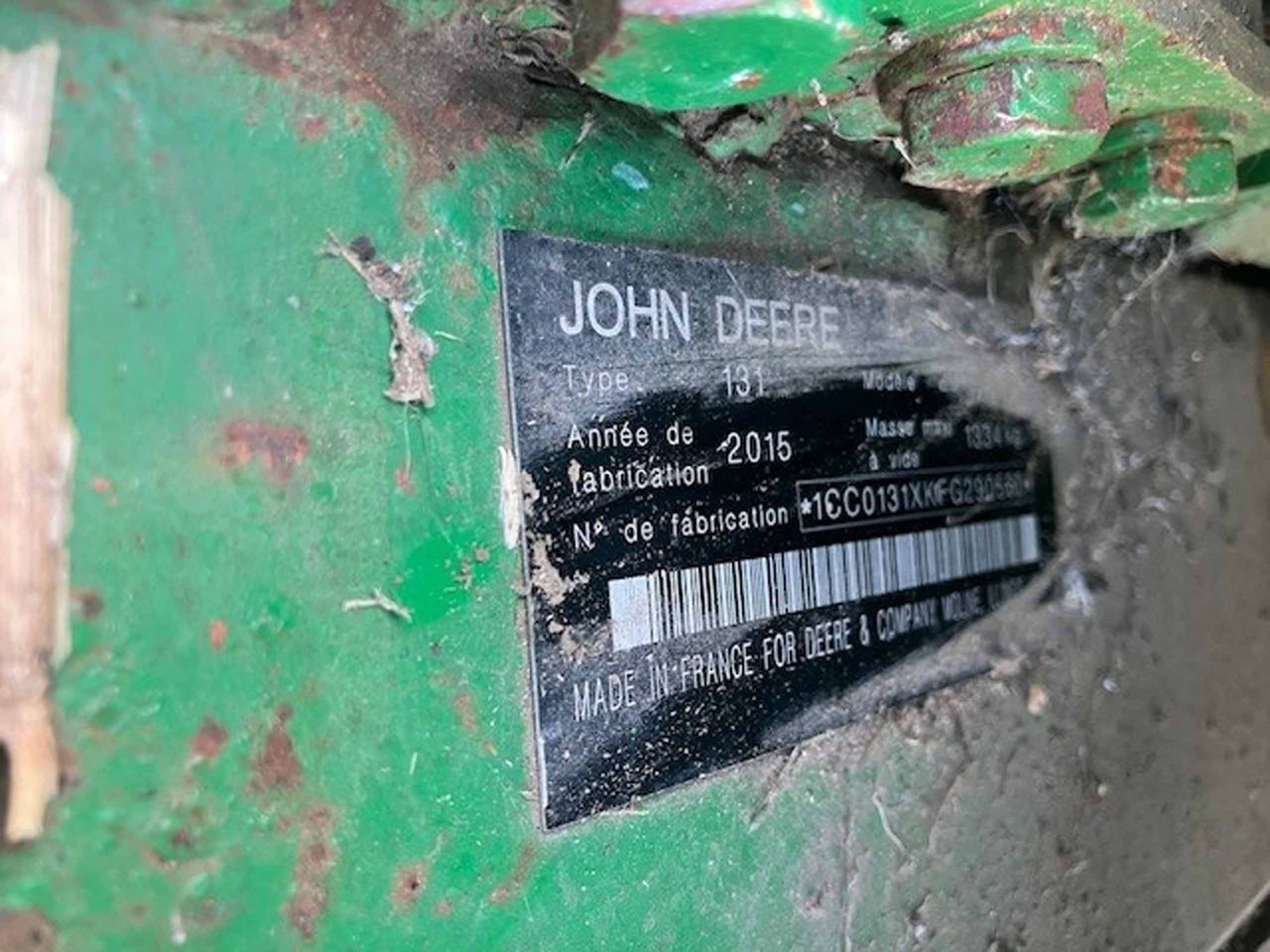 John Deere 131 - Matériel de fenaison: photos 4 John Deere 131 - Matériel de fenaison: photos 4