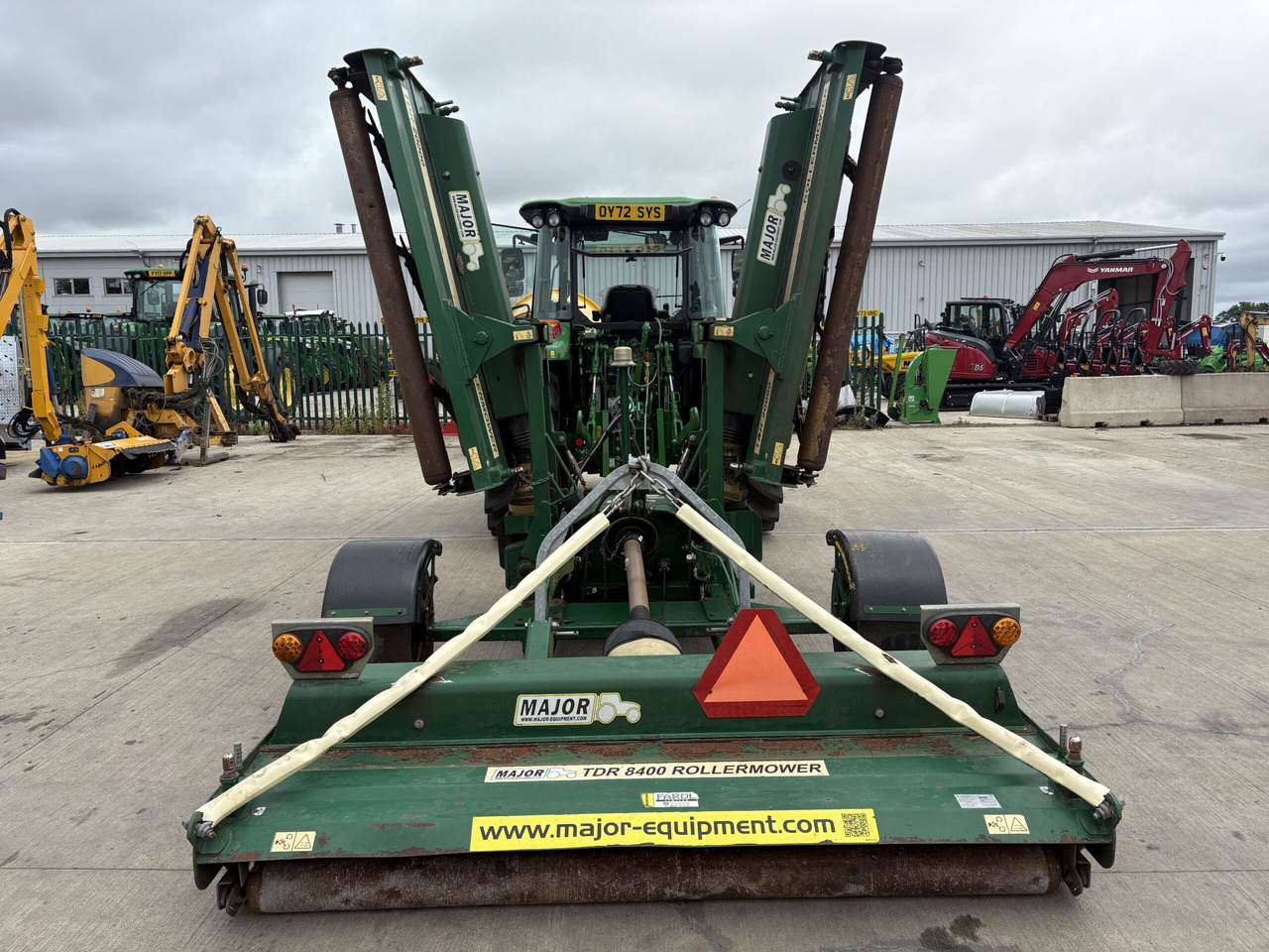 Major TDR20000 6.1m Winged Roller Mower - Motofaucheuse: photos 1 Major TDR20000 6.1m Winged Roller Mower - Motofaucheuse: photos 1