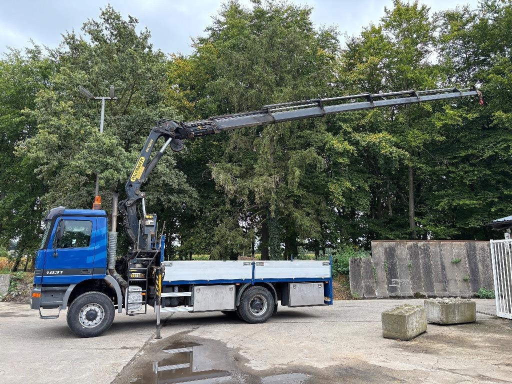 Mercedes-Benz Actros 1831/ 4x4 / Palfinger PK19000 Crane  - Camion grue: photos 1 Mercedes-Benz Actros 1831/ 4x4 / Palfinger PK19000 Crane  - Camion grue: photos 1