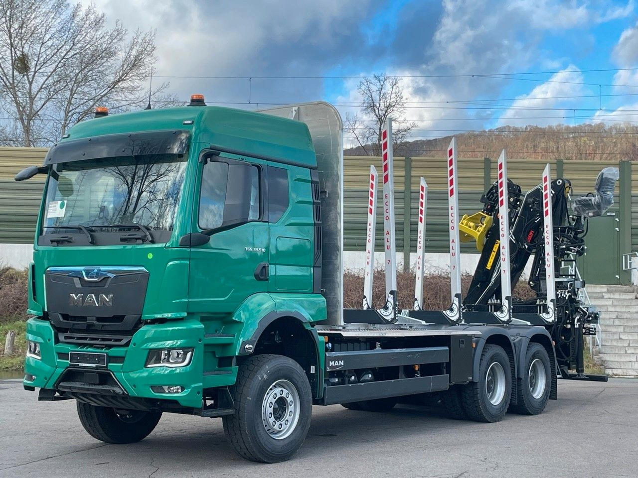 MAN TGS 33.510 6X4 BL Euro6e LogLift 165Z - Camion grumier, Camion grue: photos 2 MAN TGS 33.510 6X4 BL Euro6e LogLift 165Z - Camion grumier, Camion grue: photos 2