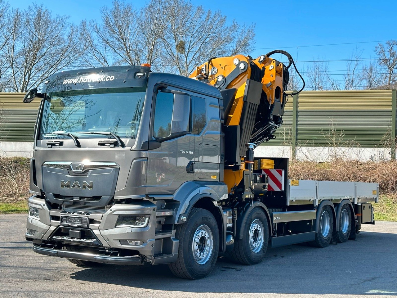 MAN TGS 35.520 8X4 TG 3 EFFER 955-8s +Jib 6sAUTOKRAN - Camion plateau, Camion grue: photos 5 MAN TGS 35.520 8X4 TG 3 EFFER 955-8s +Jib 6sAUTOKRAN - Camion plateau, Camion grue: photos 5