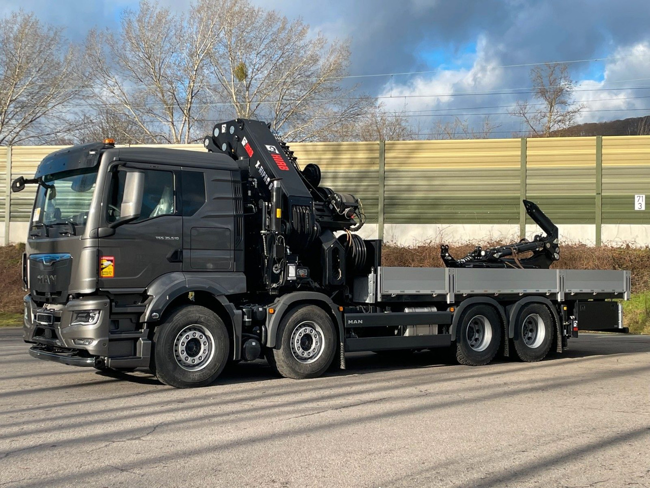 MAN TGS 35.520 8x4 BL HIAB X-HIPRO 658 EP-6 - Camion grue: photos 1 MAN TGS 35.520 8x4 BL HIAB X-HIPRO 658 EP-6 - Camion grue: photos 1