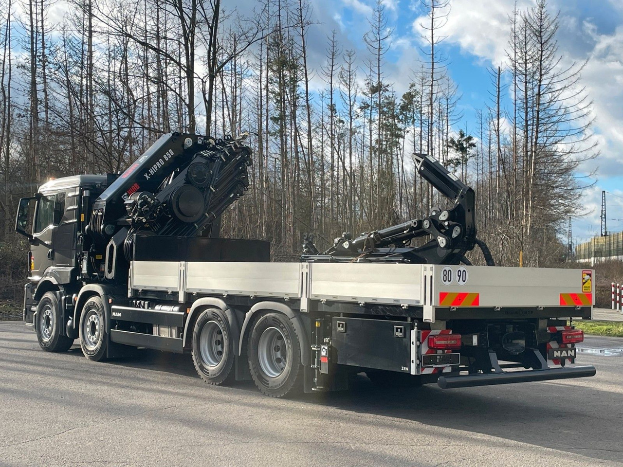 MAN TGS 35.520 8x4 BL HIAB X-HIPRO 658 EP-6 - Camion grue: photos 4 MAN TGS 35.520 8x4 BL HIAB X-HIPRO 658 EP-6 - Camion grue: photos 4