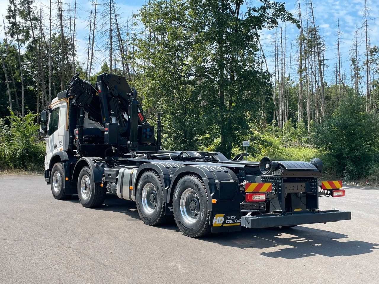 Volvo FMX 500 8x4 Abrollkipper + Kran Hiab 228-6 - Camion ampliroll, Camion grue: photos 5 Volvo FMX 500 8x4 Abrollkipper + Kran Hiab 228-6 - Camion ampliroll, Camion grue: photos 5