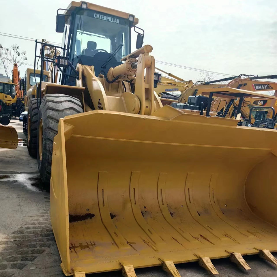 Original Good Quality USED Wheel Loader Cat 966H 6 Ton Loader Construction Machinery for Caterpillar - Chargeuse sur pneus: photos 1 Original Good Quality USED Wheel Loader Cat 966H 6 Ton Loader Construction Machinery for Caterpillar - Chargeuse sur pneus: photos 1