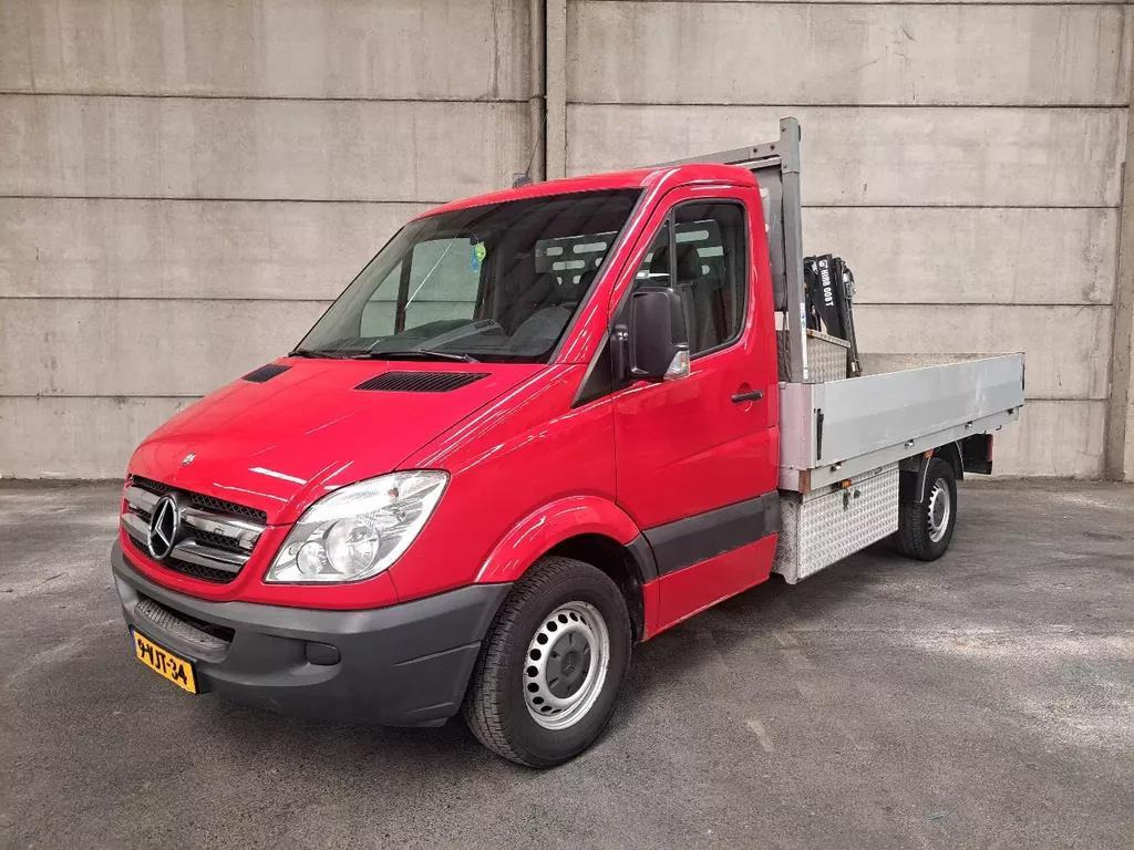 Mercedes-Benz Sprinter 313 CDI 2.2 AUT 2010 213.086 km Open laadbak met Hiab 008T kraan 9-VJT-34 - Fourgon plateau: photos 1 Mercedes-Benz Sprinter 313 CDI 2.2 AUT 2010 213.086 km Open laadbak met Hiab 008T kraan 9-VJT-34 - Fourgon plateau: photos 1