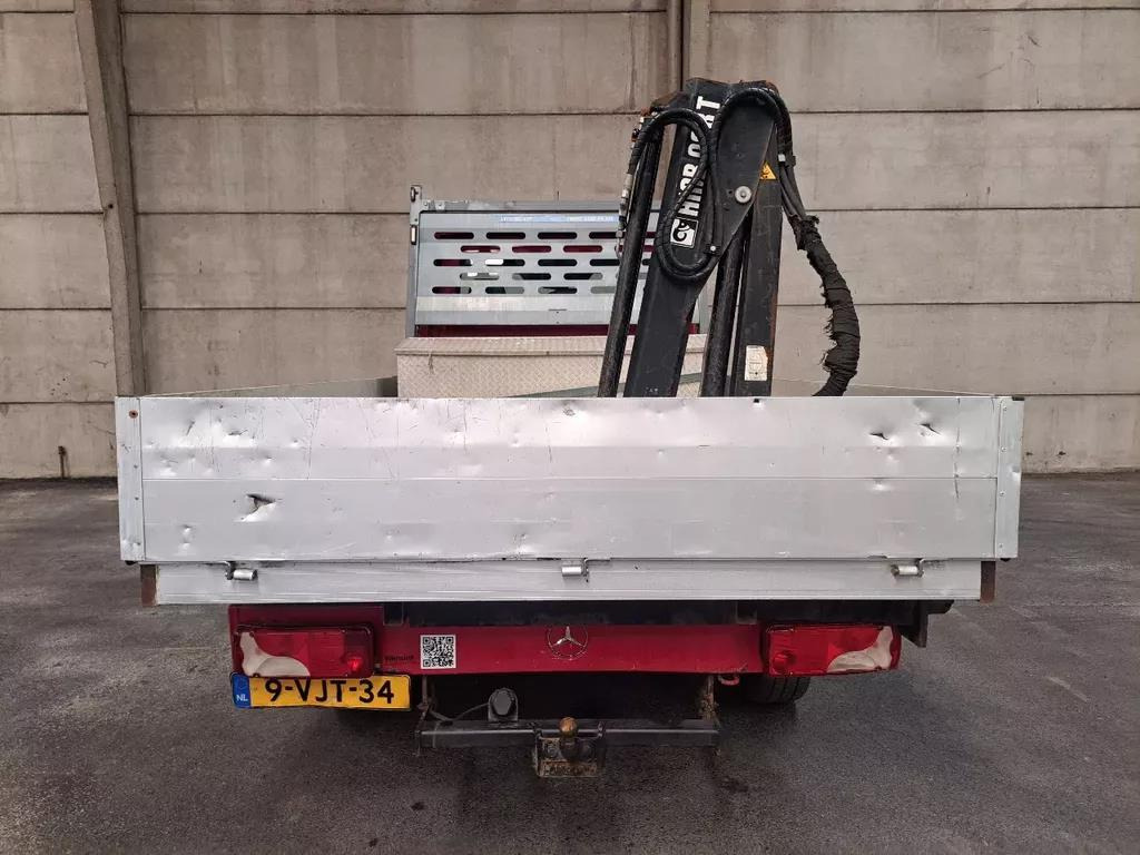 Mercedes-Benz Sprinter 313 CDI 2.2 AUT 2010 213.086 km Open laadbak met Hiab 008T kraan 9-VJT-34 - Fourgon plateau: photos 5 Mercedes-Benz Sprinter 313 CDI 2.2 AUT 2010 213.086 km Open laadbak met Hiab 008T kraan 9-VJT-34 - Fourgon plateau: photos 5