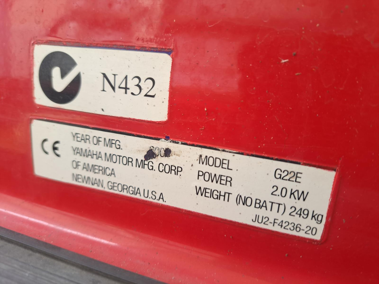 Voiturette de golf Yamaha shuttle 6 (1) JU2-f4236-20: photos 8