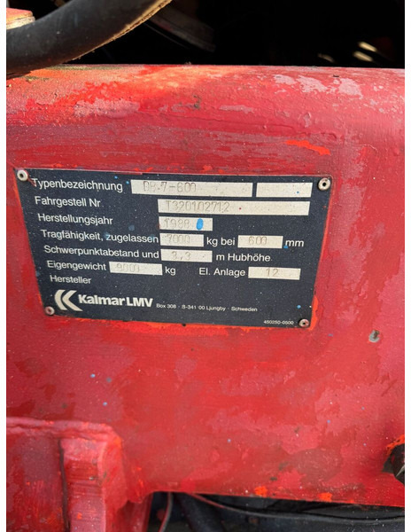 Kalmar DB7 - 600 - Chariot élévateur: photos 2 Kalmar DB7 - 600 - Chariot élévateur: photos 2