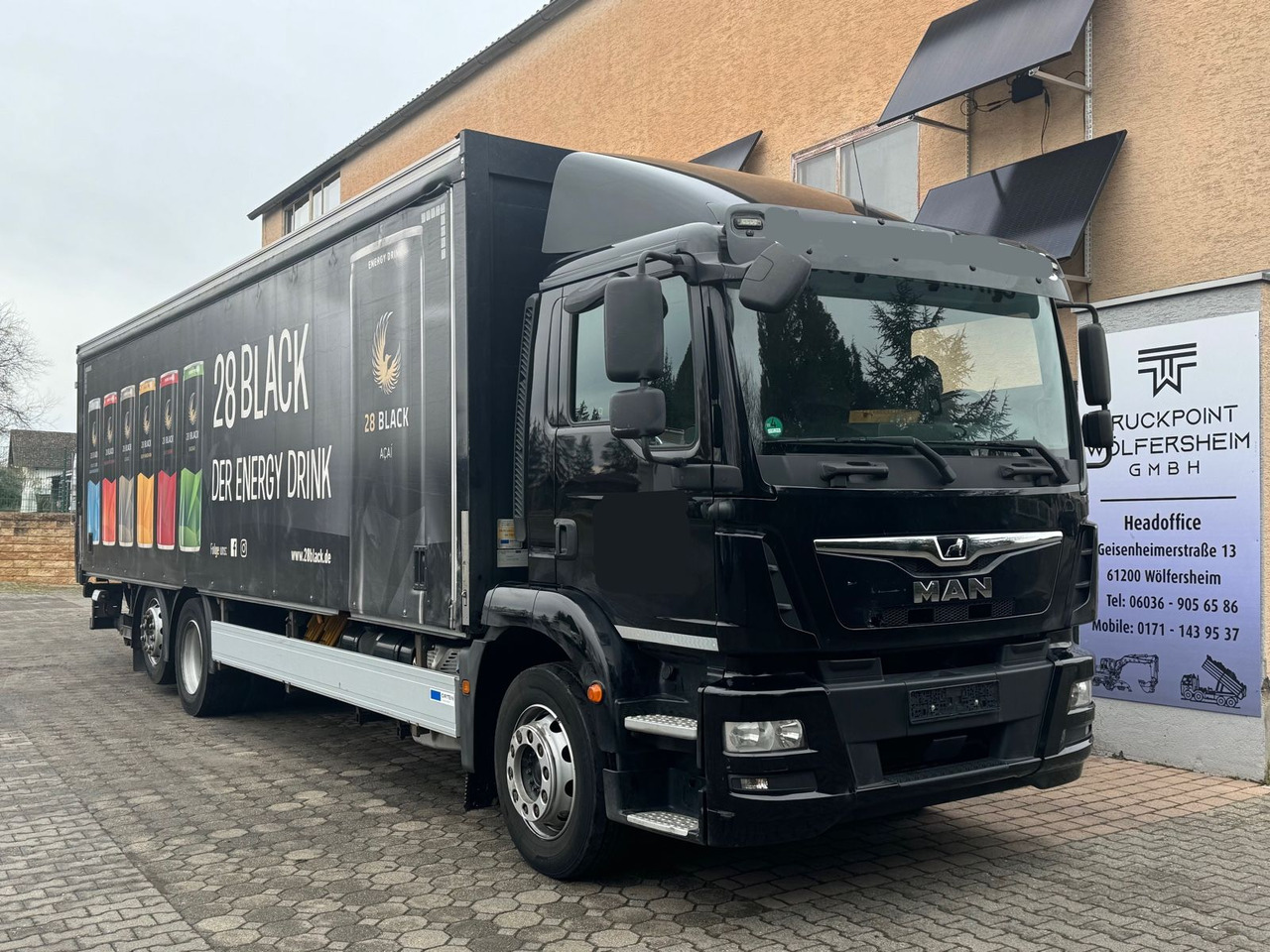 MAN TGM 26.320/LBW/Lenk-Lift/22 Pal. - Camion pour le transport de boissons: photos 1 MAN TGM 26.320/LBW/Lenk-Lift/22 Pal. - Camion pour le transport de boissons: photos 1