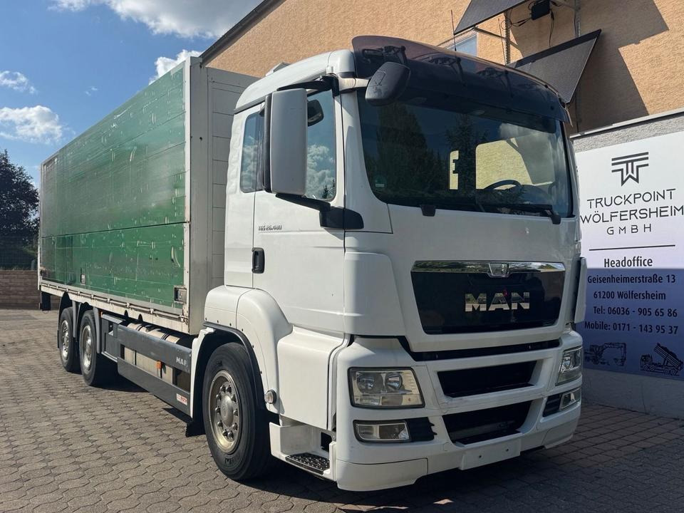 MAN TGS 26.480/Lenk-Lift/Kamera/AHK/Staplerhalterung - Camion fourgon: photos 1 MAN TGS 26.480/Lenk-Lift/Kamera/AHK/Staplerhalterung - Camion fourgon: photos 1