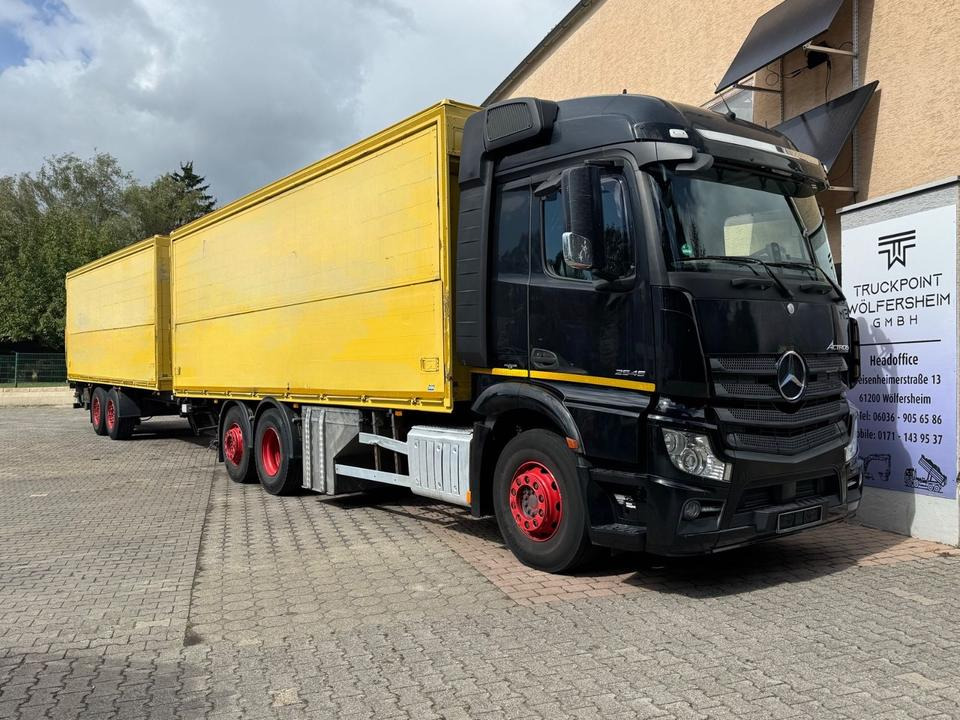 Mercedes-Benz Actros2545/2xLBW/Retarder/Lenk-Lift/Top-Zustand - Camion fourgon: photos 1 Mercedes-Benz Actros2545/2xLBW/Retarder/Lenk-Lift/Top-Zustand - Camion fourgon: photos 1