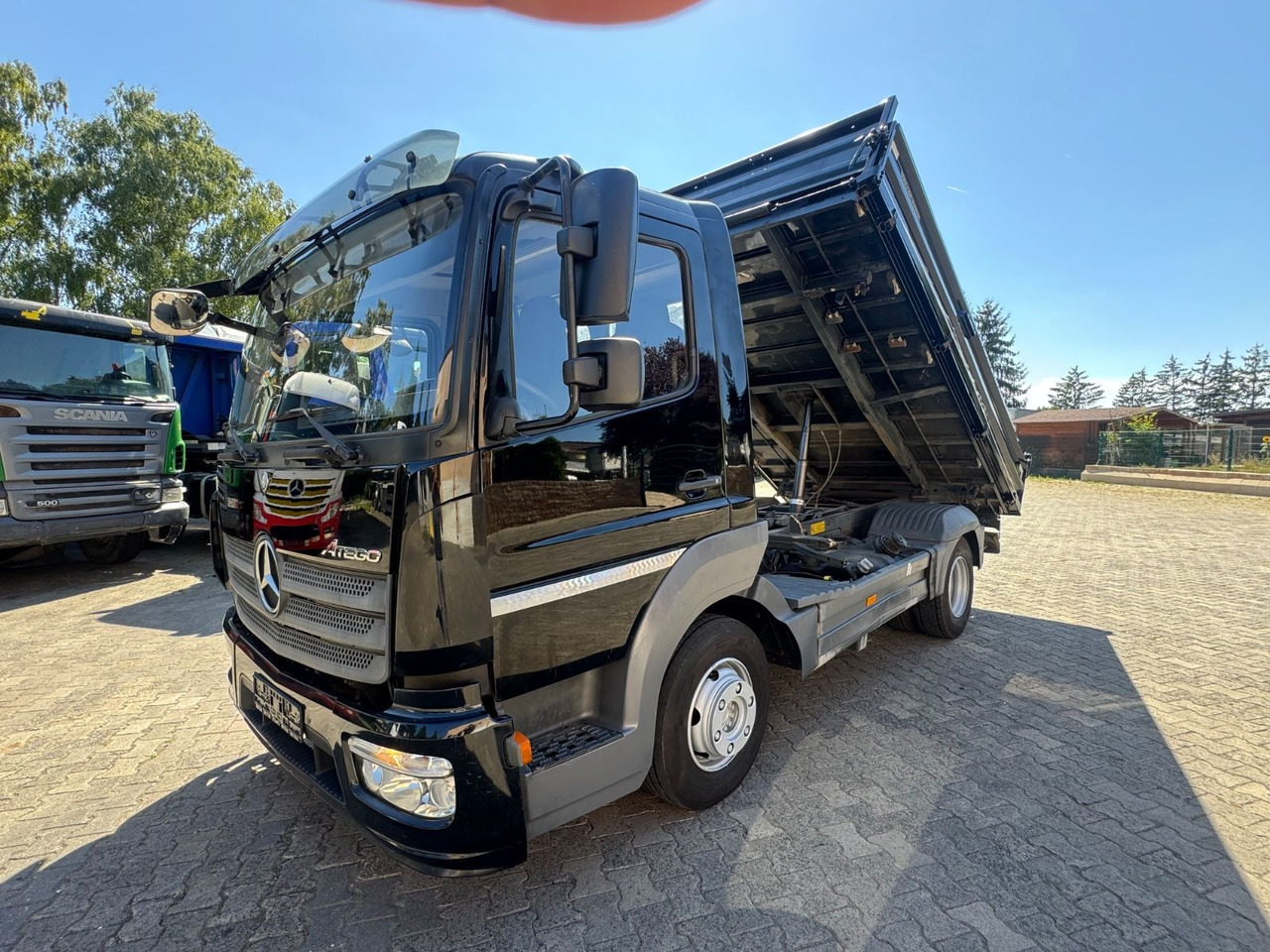 Mercedes-Benz Atego 818/MEILLER/B-B/Klima/aus1.Hand - Utilitaire benne: photos 3 Mercedes-Benz Atego 818/MEILLER/B-B/Klima/aus1.Hand - Utilitaire benne: photos 3