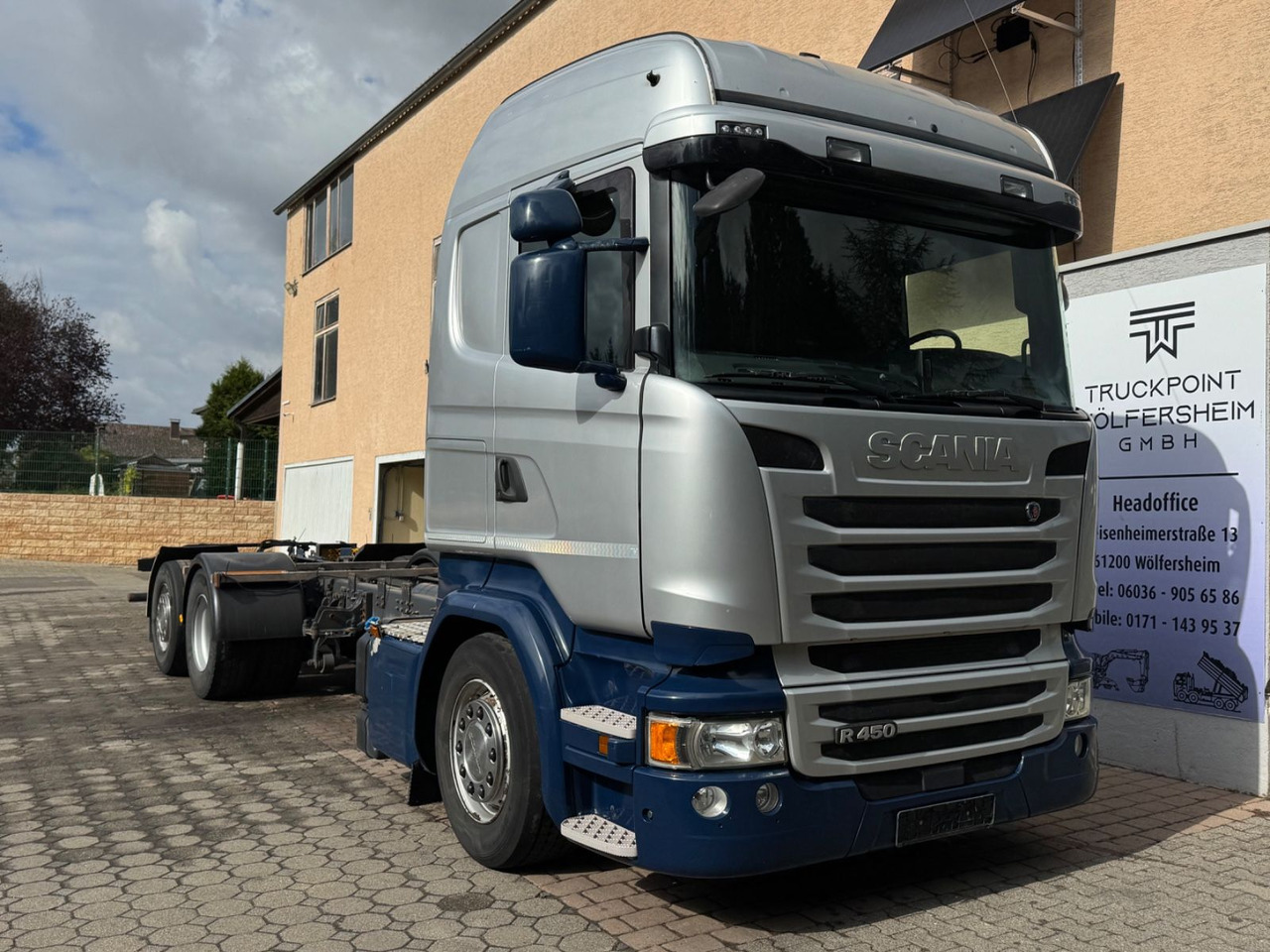Scania R450/Retarder/Lenk-Lift/Highline - Châssis cabine: photos 1 Scania R450/Retarder/Lenk-Lift/Highline - Châssis cabine: photos 1