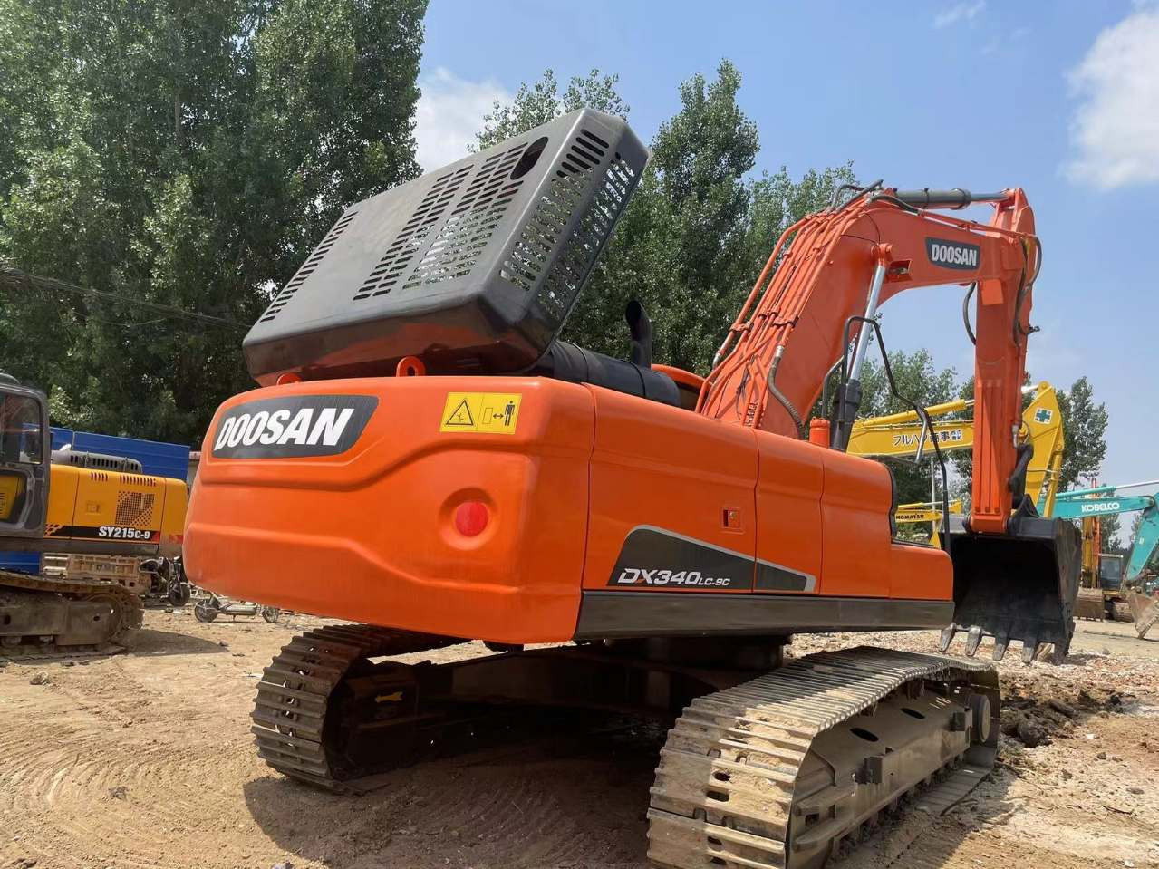 Pelle sur chenille DOOSAN DX340: photos 9