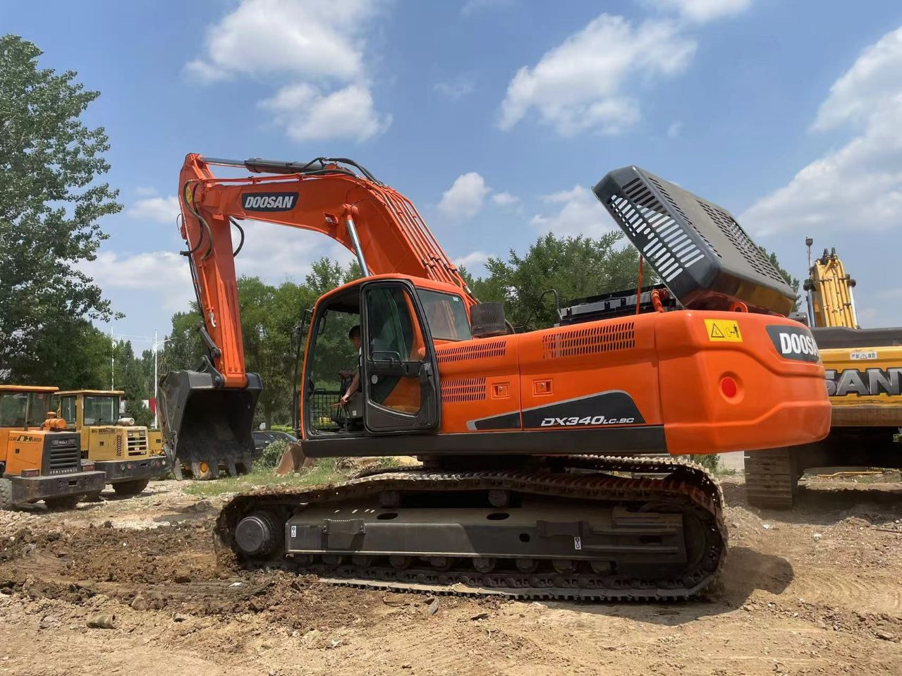 Pelle sur chenille DOOSAN DX340: photos 10