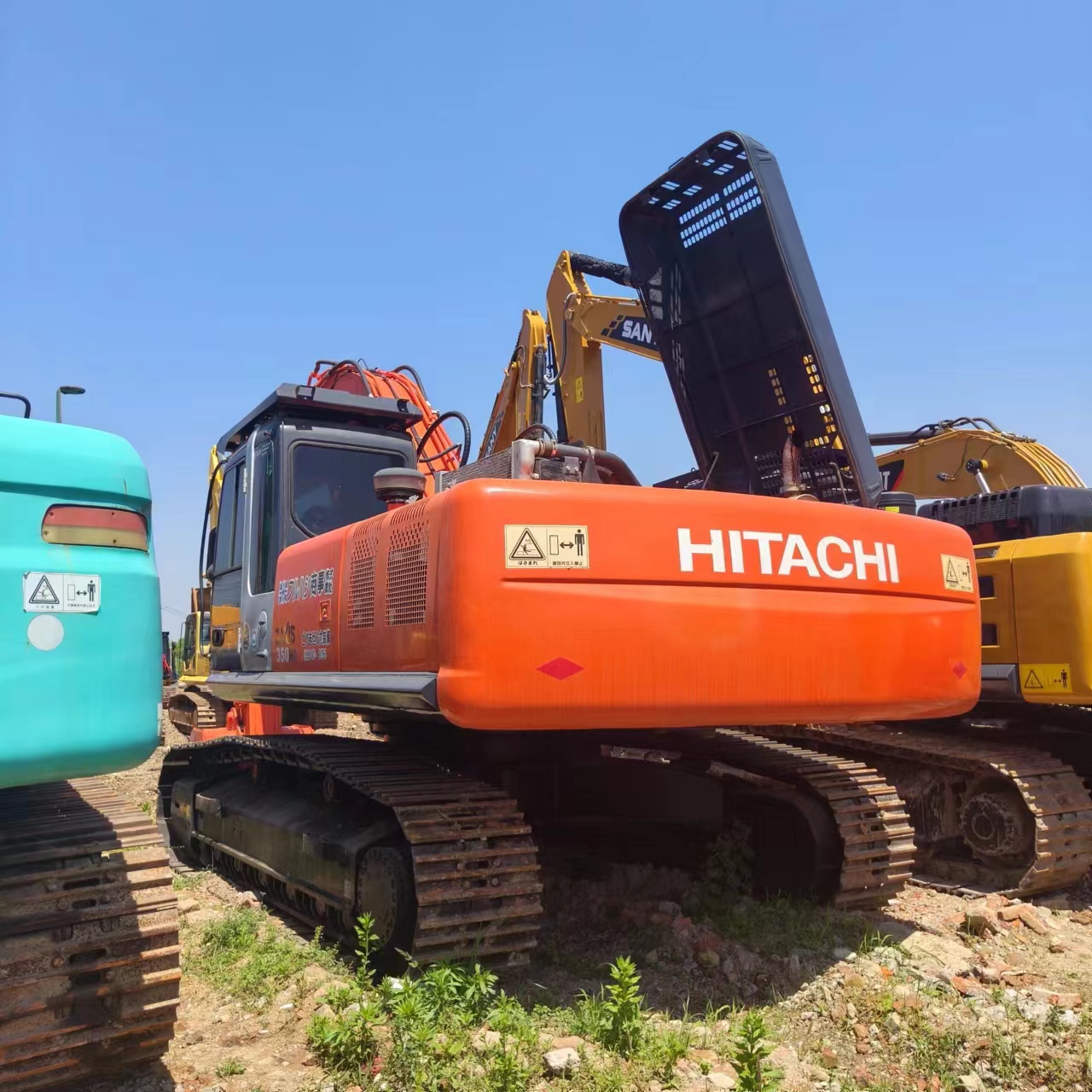HITACHI ZX350 - Pelle sur chenille: photos 4 HITACHI ZX350 - Pelle sur chenille: photos 4