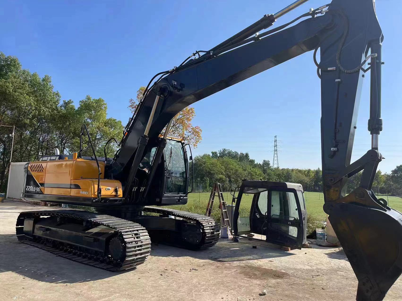 Pelle sur chenille Hyundai 220: photos 6
