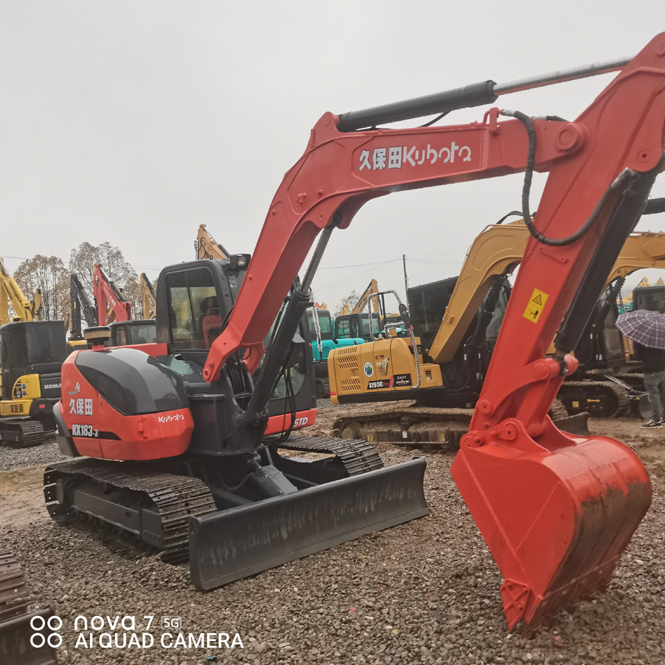 KUBOTA KX183 - Pelle sur chenille: photos 1 KUBOTA KX183 - Pelle sur chenille: photos 1