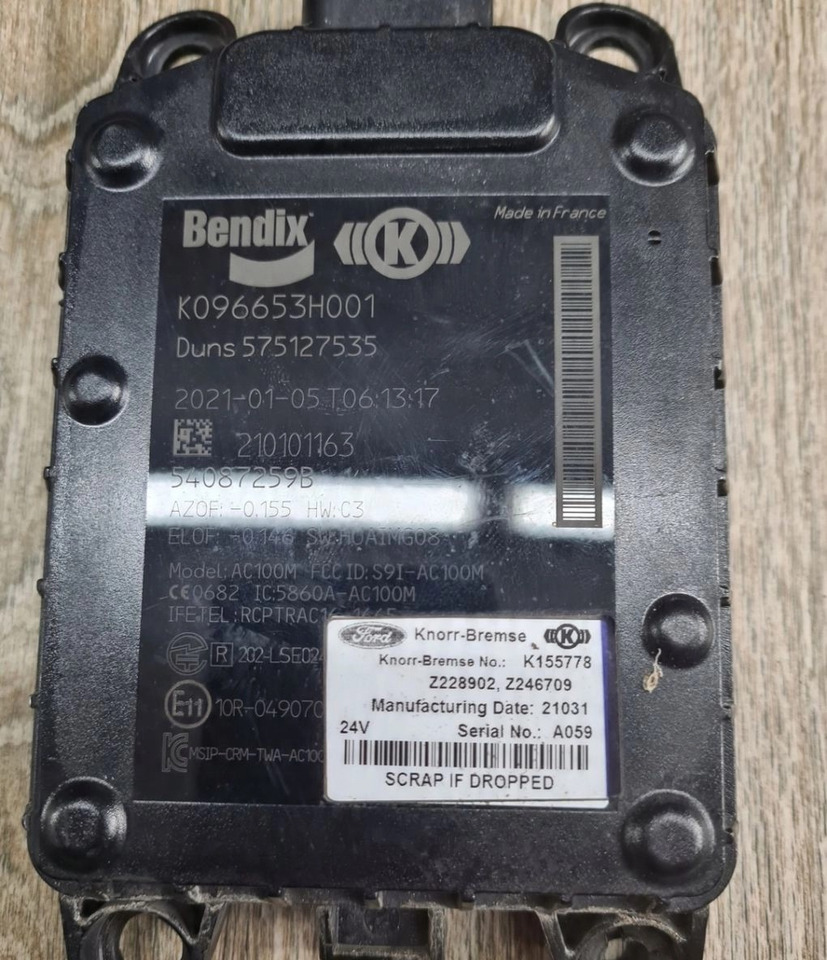 KNORR-BREMSE K096653H001 575127535 210101163 54087259C K155778 Z228902 Z246709 - Capteur: photos 2 KNORR-BREMSE K096653H001 575127535 210101163 54087259C K155778 Z228902 Z246709 - Capteur: photos 2