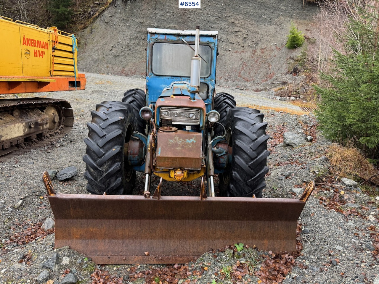 1976 Ford County 854T Super 4 w/ Hymas excavator attachment. - Tracteur agricole: photos 5 1976 Ford County 854T Super 4 w/ Hymas excavator attachment. - Tracteur agricole: photos 5