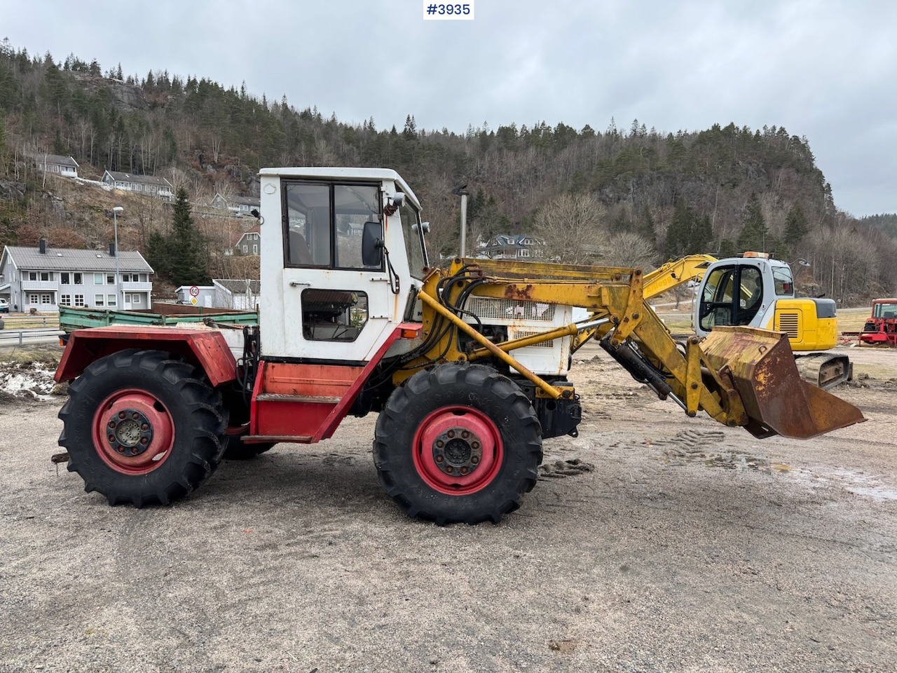 1977 MB Trac 800 Mercedes-Benz w/front loader - Tracteur agricole: photos 2 1977 MB Trac 800 Mercedes-Benz w/front loader - Tracteur agricole: photos 2