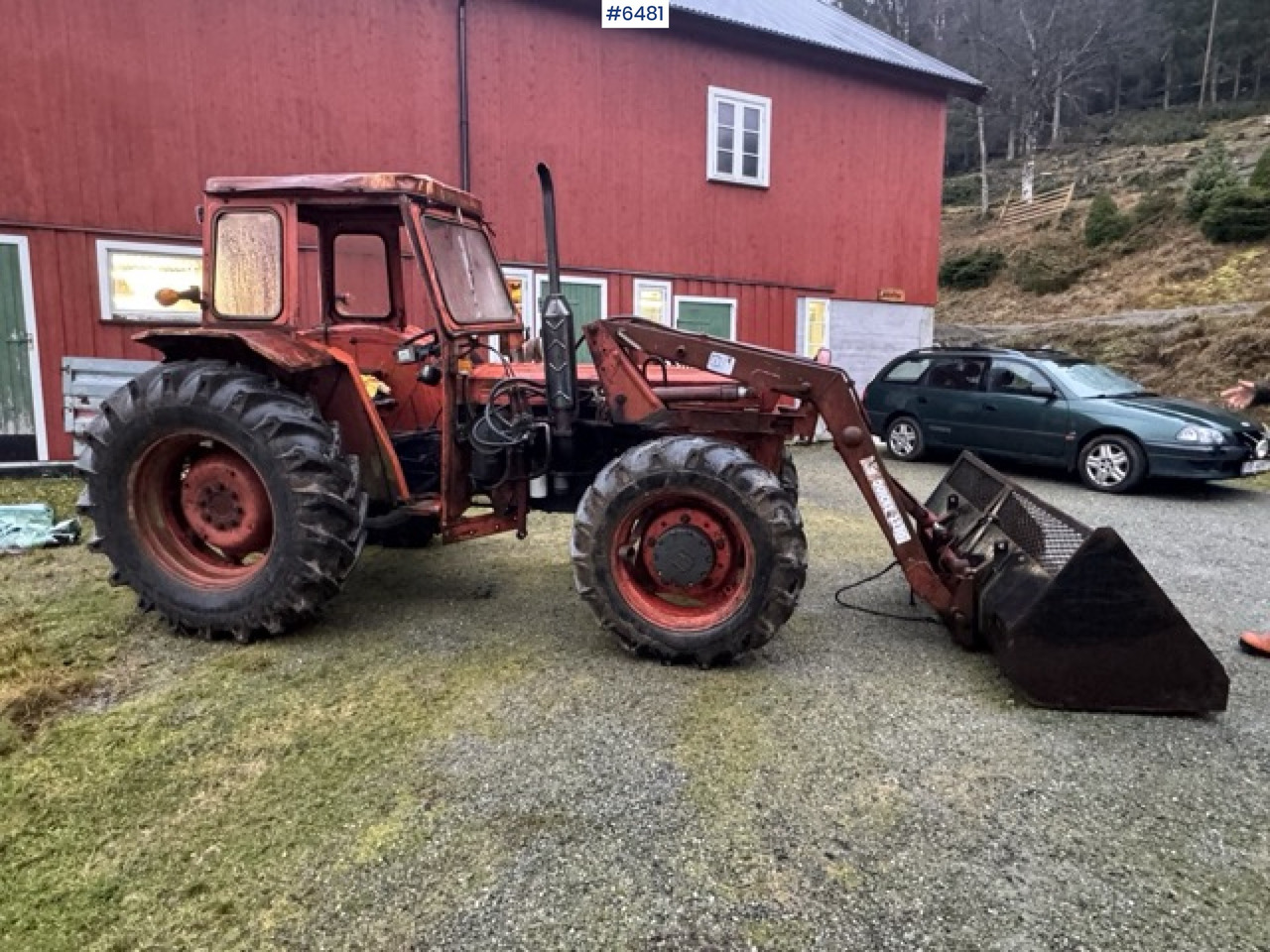 1979 SAME Kosarod 70 with loader and 2 buckets! Repair object - Tracteur agricole: photos 3 1979 SAME Kosarod 70 with loader and 2 buckets! Repair object - Tracteur agricole: photos 3