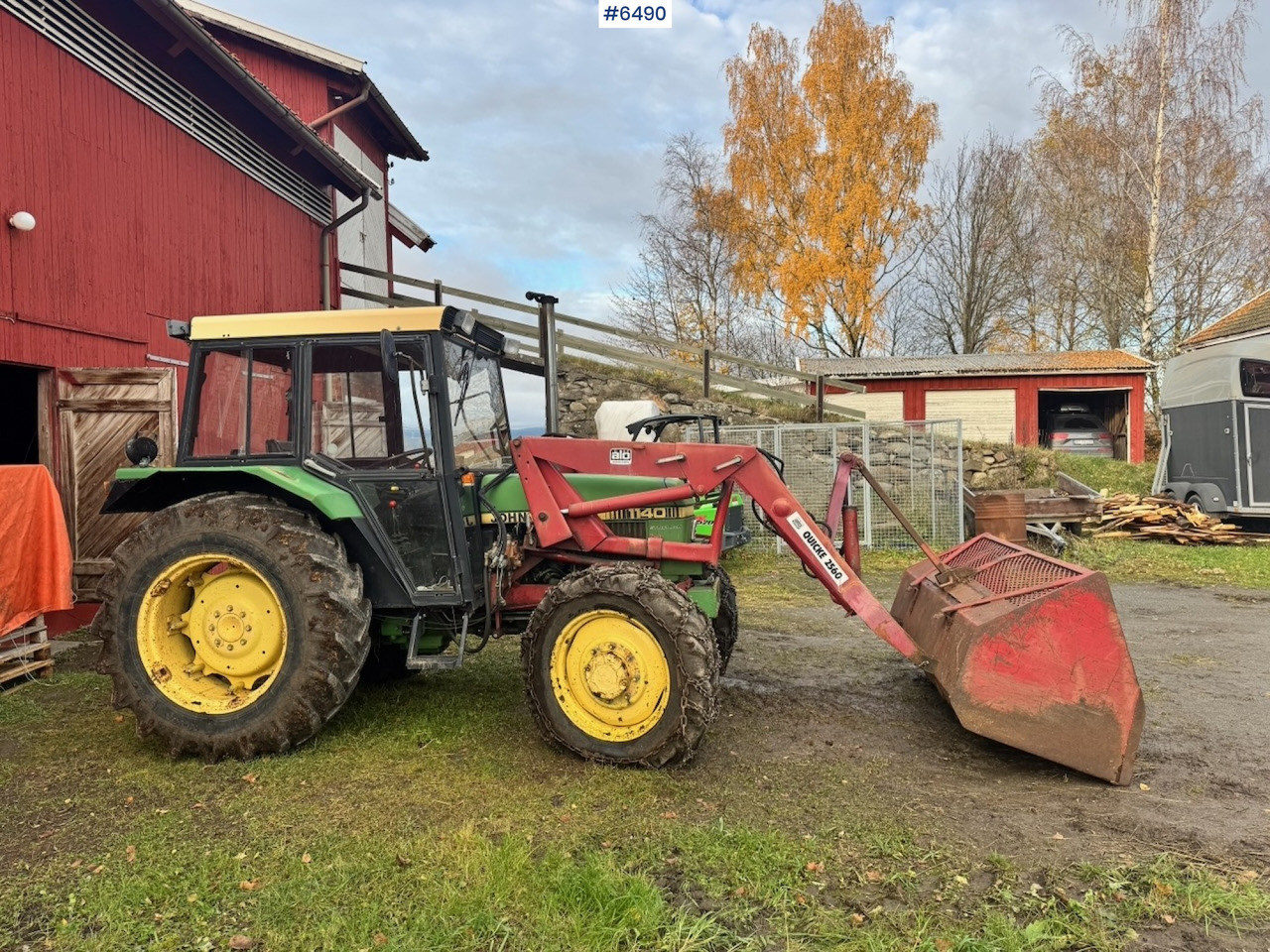 1980 John Deere 1140 w/ Front loader and bucket. - Tracteur agricole: photos 3 1980 John Deere 1140 w/ Front loader and bucket. - Tracteur agricole: photos 3