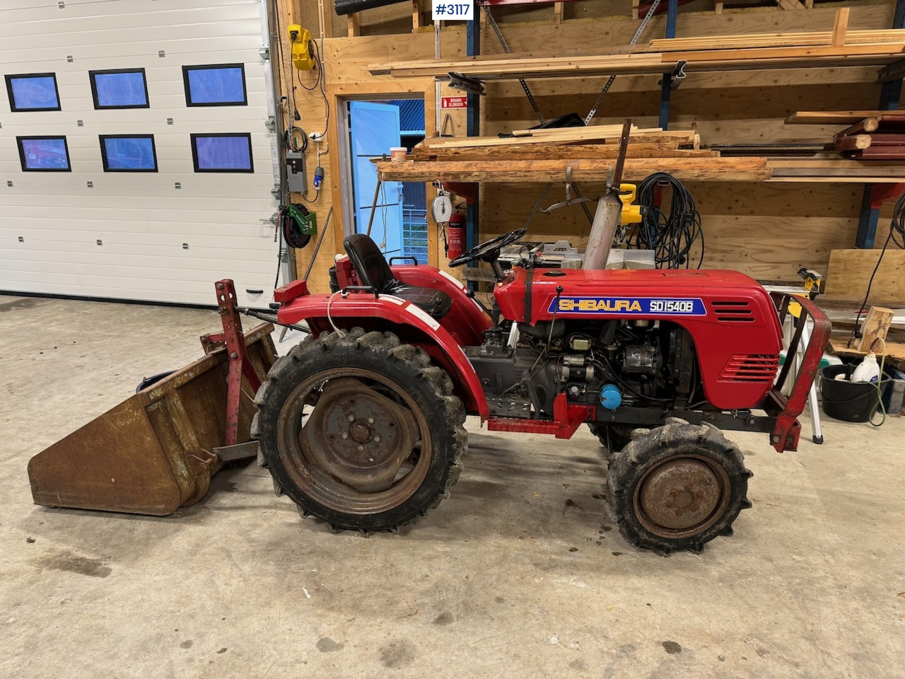 1980 Shibaura SD 1540 B - Tracteur agricole: photos 2 1980 Shibaura SD 1540 B - Tracteur agricole: photos 2