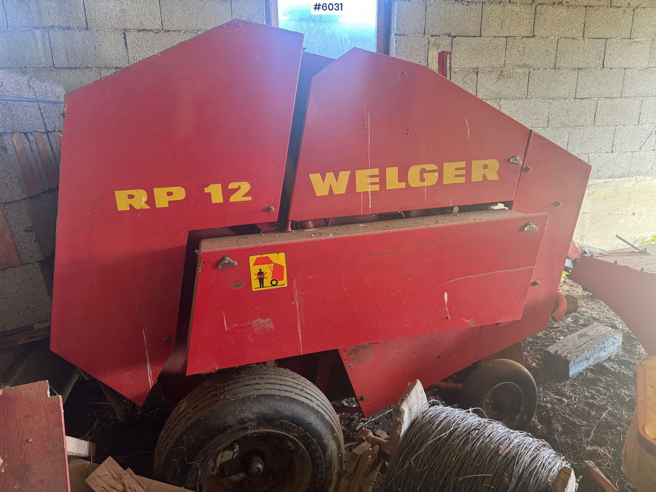 1983 Welger RP 12 round baler - Matériel de fenaison: photos 3 1983 Welger RP 12 round baler - Matériel de fenaison: photos 3