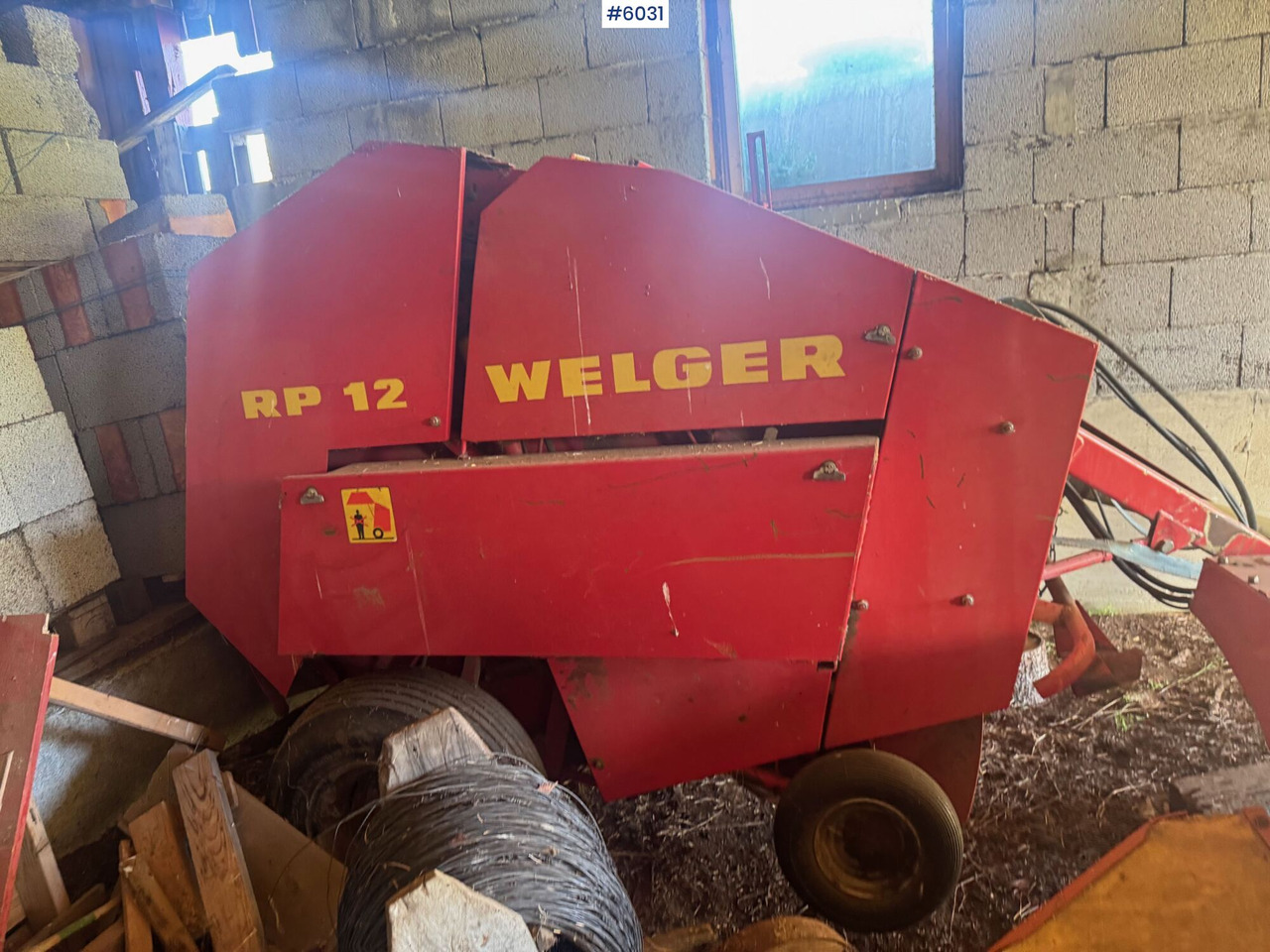 1983 Welger RP 12 round baler - Matériel de fenaison: photos 2 1983 Welger RP 12 round baler - Matériel de fenaison: photos 2