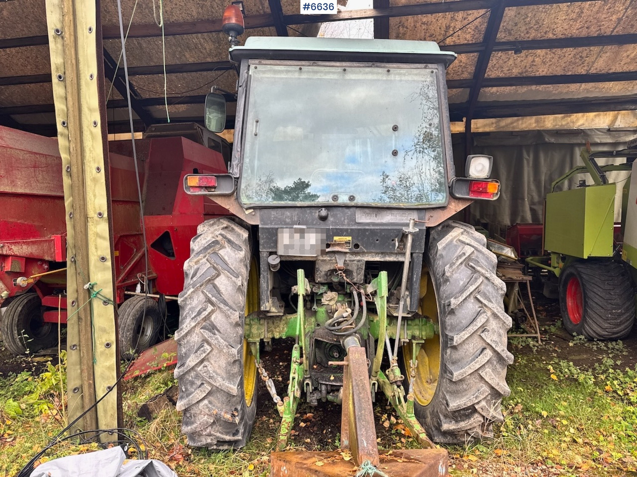 1985 John Deere 2040 4x4 m/ Frontlaster. - Tracteur agricole: photos 4 1985 John Deere 2040 4x4 m/ Frontlaster. - Tracteur agricole: photos 4