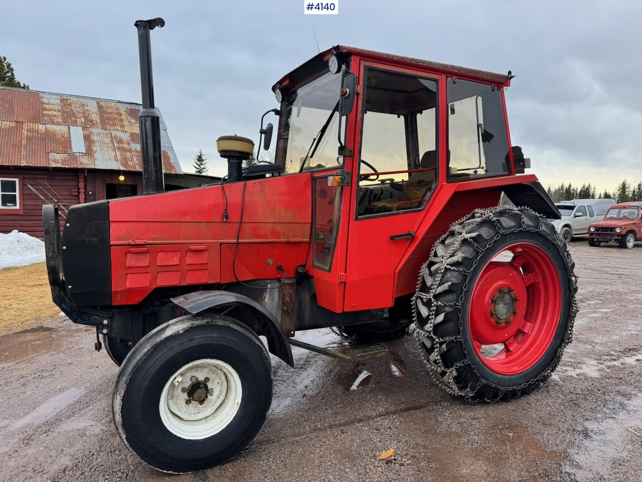 1985 Valmet 4x2 w/ Brackets. - Tracteur agricole: photos 2 1985 Valmet 4x2 w/ Brackets. - Tracteur agricole: photos 2