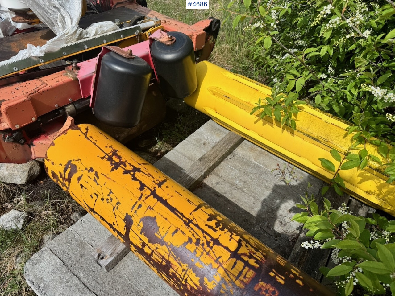 Matériel de fenaison 1995 Tellefsdal 1500 Round bale wrapper. New electronics.: photos 6