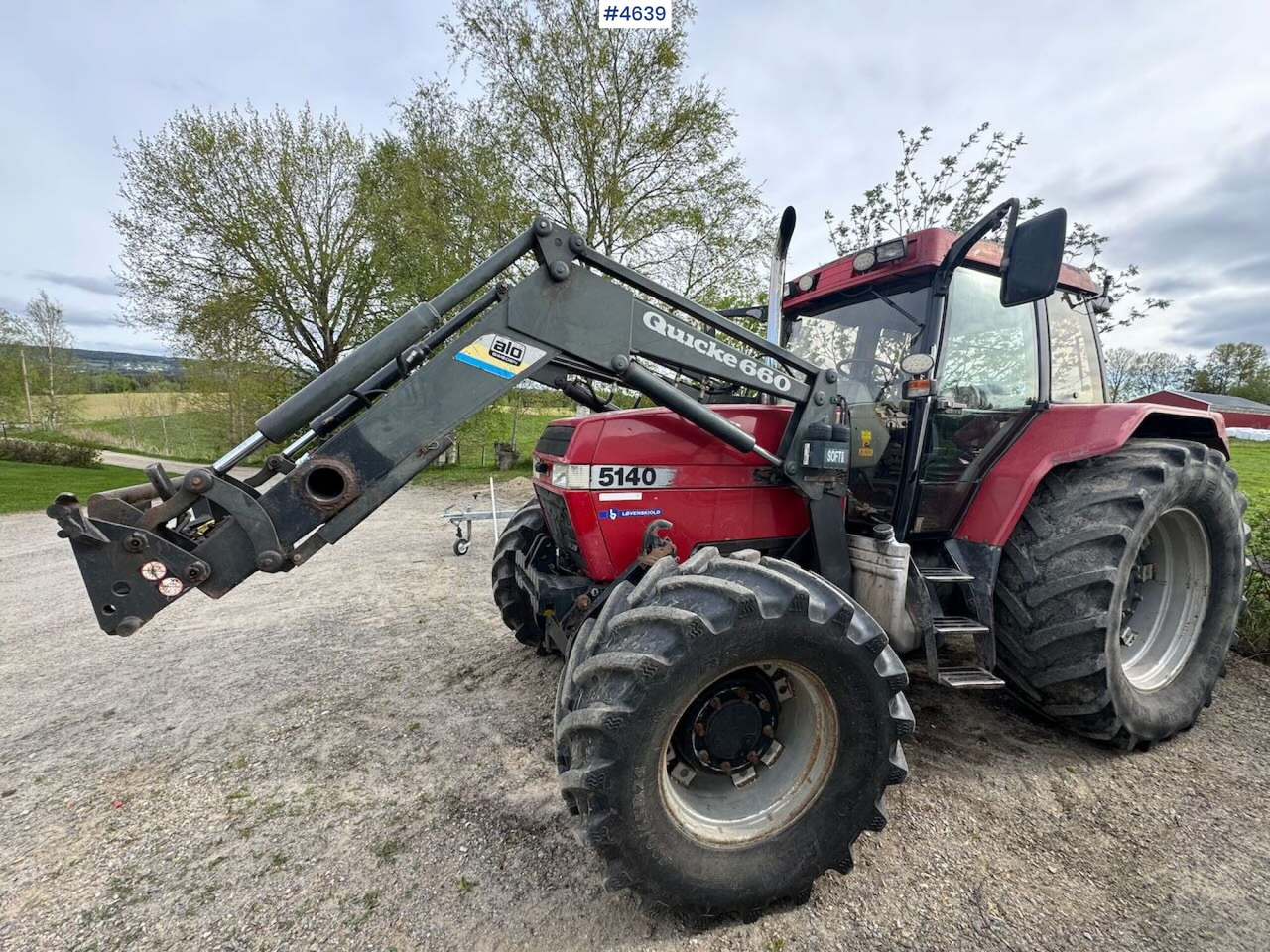 1996 CASE IH 5140 Maxxum Plus w/ front loader - Tracteur agricole: photos 2 1996 CASE IH 5140 Maxxum Plus w/ front loader - Tracteur agricole: photos 2
