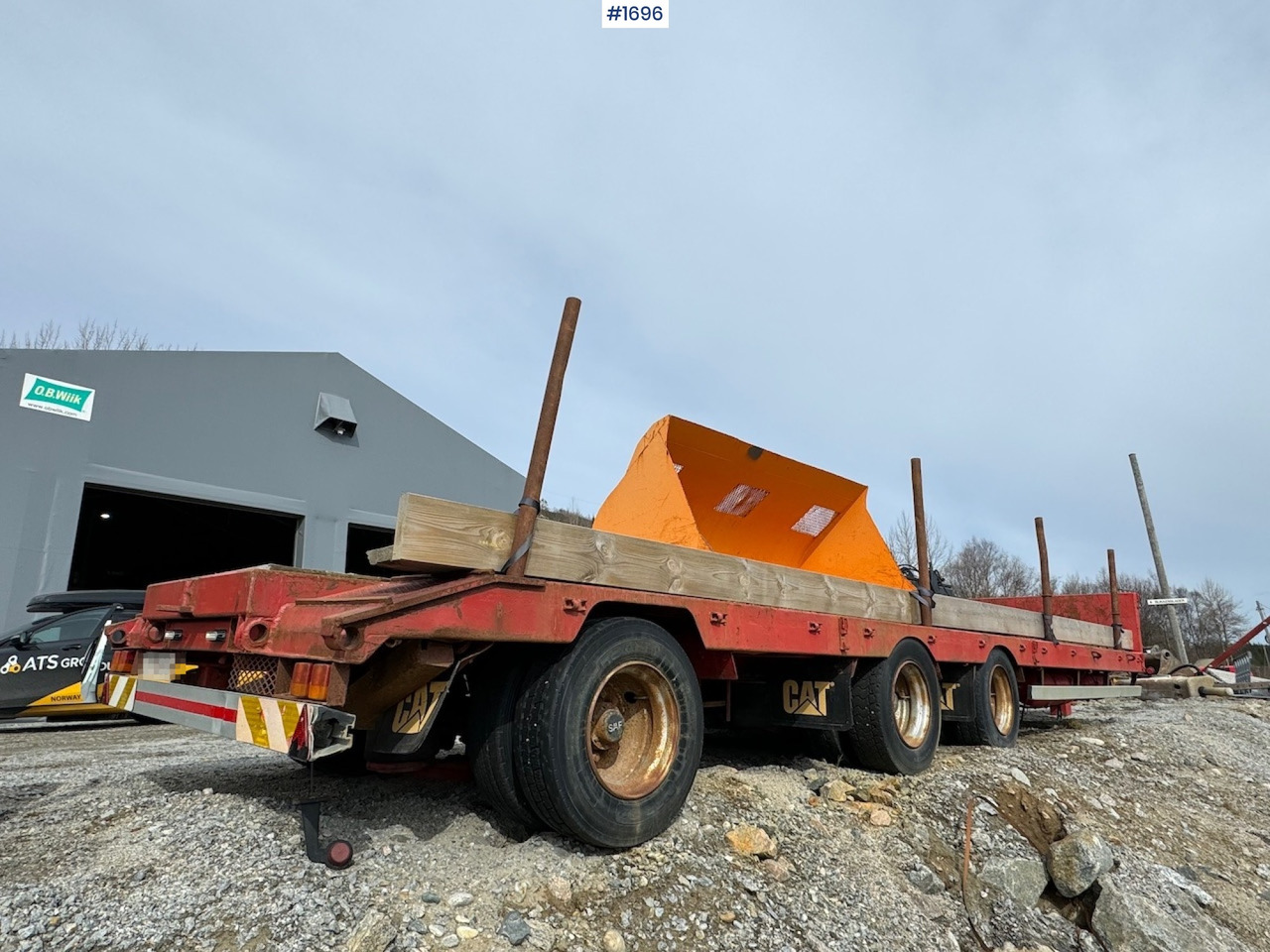 1996 Nor-Slep machine trolley for tractor. Rep object - Remorque agricole: photos 5 1996 Nor-Slep machine trolley for tractor. Rep object - Remorque agricole: photos 5