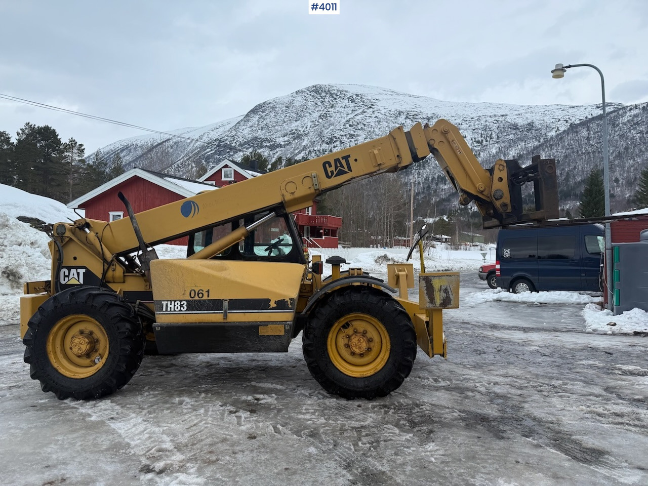 1997 CAT TH83 telescopic truck - Chariot élévateur: photos 4 1997 CAT TH83 telescopic truck - Chariot élévateur: photos 4