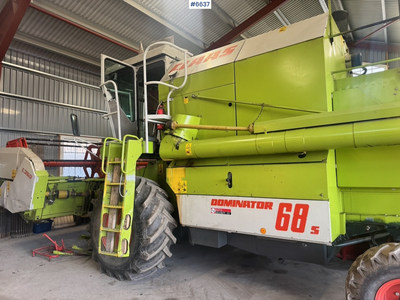 1999 Claas Dominator 68 S combine harvester with twin wheels. Well-maintained / Recently upgraded! - Moissonneuse-batteuse: photos 5 1999 Claas Dominator 68 S combine harvester with twin wheels. Well-maintained / Recently upgraded! - Moissonneuse-batteuse: photos 5