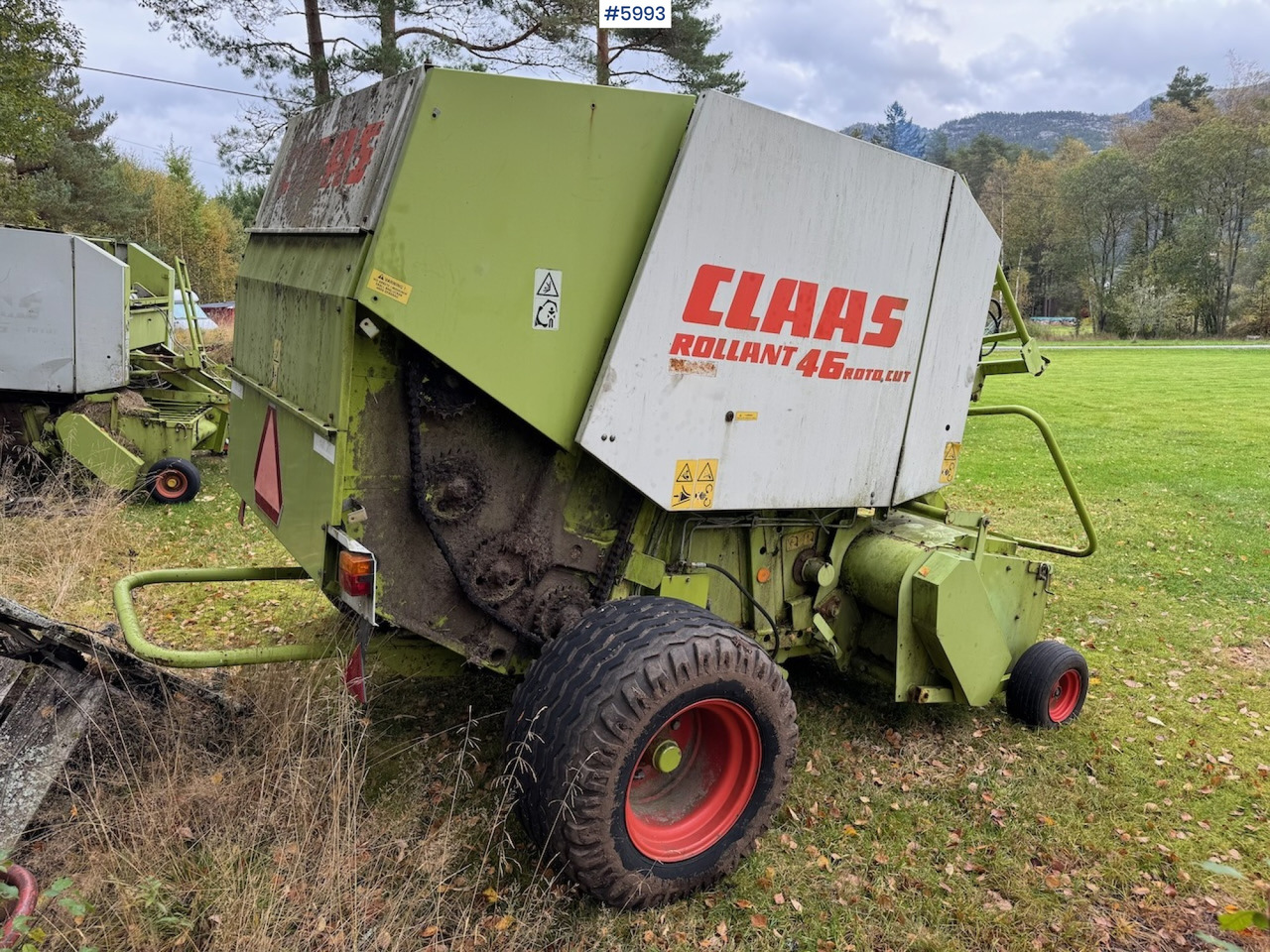 1999 Claas Rollant 46 Rotocut and a dividing baler. - Matériel de fenaison: photos 5 1999 Claas Rollant 46 Rotocut and a dividing baler. - Matériel de fenaison: photos 5